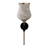 Devansh Metal Electric Wall Light in Black Colour with Multi Shade Count of 1 Light