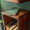 Raar Solid Sheesham Wood Wall Shelf Set in Provincial Teak Finish