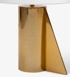Helia Gold Handcrafted Tall Table Lamp