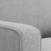 Apollo High Back 2 Seater Fabric Sofa in Vapour Grey Colour