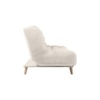 Bonnes 3 Seater Fold Out Sofa cum Bed  in Cream Colour