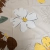 Lyra Multicolor Floral 350 TC Glaze Cotton Fitted Queen Size Bedsheet with 2 Pillow Covers – Threads