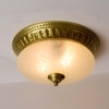 Duke 2 Light Brass Ceiling Light