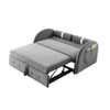 Jayen 3 Seater Pull Out Sofa cum Bed  in Grey Colour