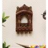 Desert Art Solid Wood Jharokha Wall Frame 10 Inch in Copper Colour