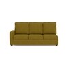 Apollo Compact Sofa (Colour : Olive Green, Cushion : Soft, Back Type : High Back, Seating Capacity : Right Aligned 3 Seater + Right Aligned Chaise + Ottoman)