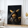 The Castle Decor Electric Cartoon Mouse Wall Art Framed Painting 20x30 Inch