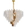 ALEXA 15 Light Modern Crystal Ceiling Chandelier