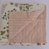 Eva Cream Floral Cotton Comforter Double Bed Reversible 350 Gsm Size 240 X 220 Cms