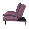 Hudson 3 Seater Sofa Cum Bed In Purple Colour