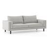 Nolan 3 Seater Fabric Sofa (Grey)