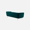Grace Fabric Sofa (Teal Blue)