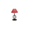 Wynter Pink Jute Table lamp with Iron Base