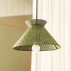 Jules Handcrafted Hanging Lamp Green