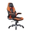 Stylish Gaming Chair In Black & Orange
