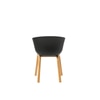 Kepler Brooks Modena Cafeteria Dining Chair in Black Colour