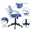 Xxeana Mid Back Ergonomic Chair in Blue Colour