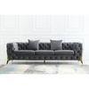 Norman Fabric Sofa - Grey