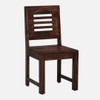 Maharin Solid Wood Dining Chair in Provincial Teak Finish