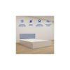 Samadhi Engineered Wood Queen Size Bed In White Finish