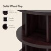 Newton Side Table Mahogany Finish