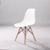 Kepler Brooks Leo Cafeteria Dining Chair in White Colour