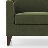 Abbey Sofa (Colour : Moss Green, Cushion : Hard, Seating Capacity : 1 Seater)