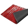 Multicolor Abstract Machine Made Polyester 3 X 5 Feet Carpet
