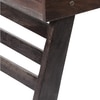 Kassel Sheesham Wood Coffee Table With Foldable Legs In Mahogany Finish