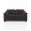Esquel Premium 2 Seater Fabric Sofa in Stone Grey Velvet Colour