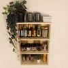 Ferguson Wooden Kitchen Storage Wall Shelf