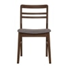 Scandinavian Bonnie Dining Chair Cocoa Finish