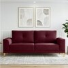 Nency Velvet 3 seater Sofa Maroon