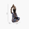 VEDAS Polyresin  Figurine in Blue Colour