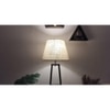 Salita Beige Jute Floor Lamp with Beige Jute Base