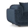 Ezra 2 Seater Fabric Sofa in Sapphire Colour