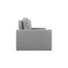 Rubbik 3 Seater Pull Out Sofa cum Bed  in Grey Colour
