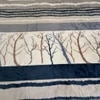 Luna Multicolor Abstract Wool Single Bed Blanket 350 Gsm