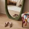 The Artment Green Fluid Reflection Unbreakable Floor Mirror For Home (160 X 60 CM)