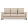 Apollo Neo  High Back 3 Seater  Fabric Sofa In Classic Beige Colour