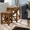 Ashby Solid Wood Nested Tables - Set of 2
