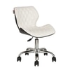 Beautiful Leatherette Dining Chair in White Colour