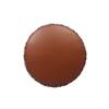 Doe Buck Zik Zak Chevron Printed Ottoman Stool in Brown and Black Colour with Gold Tipped Legs