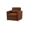 Jernell 1 Seater Sofa Cum Bed In Brown Color