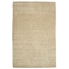 Basil Jaipur Ivory Solid Woven Wool 8X5 Feet Carpet