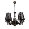 Devansh Solid Wood Electric Wall Light in Multi Colour with Multi Shade Count of 1 Light