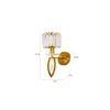 Mariel Glass Wall Light