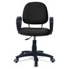Doriona Low Back Ergonomic Chair in Black Colour