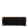 Cairo Sheesham Wood Accent Bench (Taupe Brown Velvet Teak Finish)