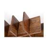 Kassel Sheesham Wood Wine Rack for 8 Bottles in Teak Finish